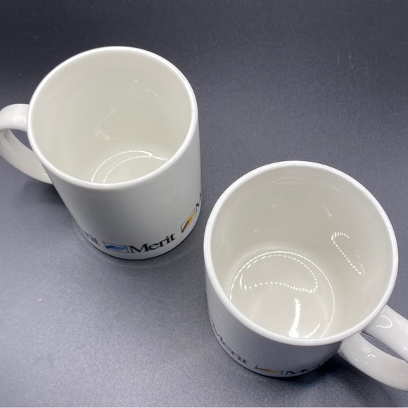 Merit Cigarette Coffee Cup Mug Set Of 2 - Picture 5 of 6